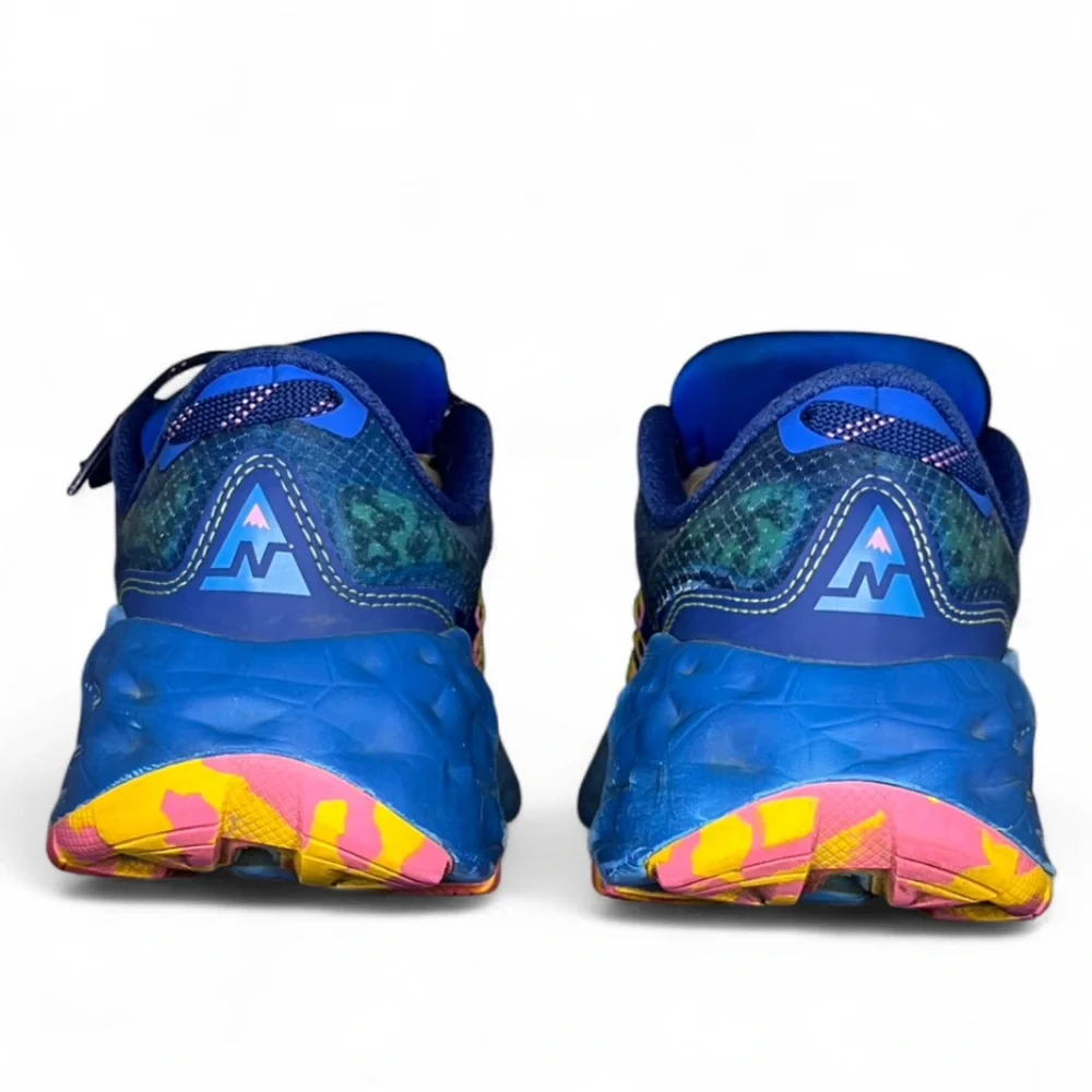 New Balance Fresh Foam X More Trail v2 Vibram Sole Blue Vibrant Pink Size 7.5 - Picture 6 of 15